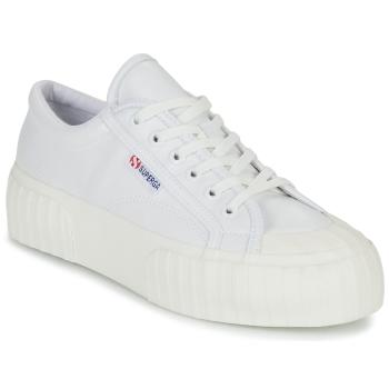 Superga  2630 STRIPE PLATFORM VEGAN  Nízke tenisky Biela