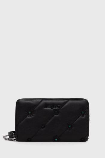 Peňaženka Desigual dámska, čierna farba