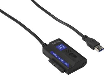 Digitus USB 3.0 prepojovací kábel [1x USB 3.0 zástrčka A - 1x kombinovaná SATA zásuvka 15+7-pólová]