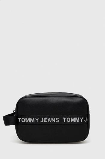 Kozmetická taška Tommy Jeans čierna farba
