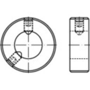 TOOLCRAFT  112363 nastavovacie krúžky  Vonkajší Ø: 63 mm M10 DIN 703   ocel  1 ks