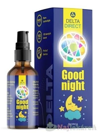 DELTA DIRECT Good Night ŠKORICA sprej nano 30 ml