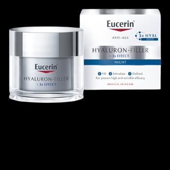 EUCERIN Nočný krém proti starnutiu pleti Hyaluron-Filler 3x EFFECT 50 ml