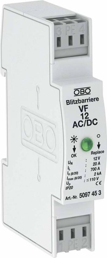 OBO Bettermann 5097453 VF12-AC DC bariéra proti blesku     1 ks