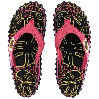 Gumbies Dámske žabky Gumbies Islander - Tropical Black | 40