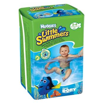 HUGGIES Little Swimmers nohavičky do vody veľkosť 7-15 kg 12 ks, poškodený obal