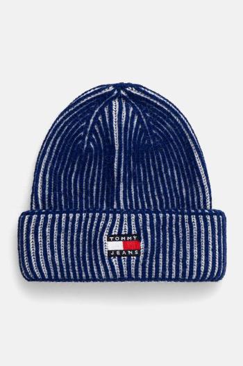 Čiapka Tommy Jeans z hrubej pleteniny, AW0AW16785