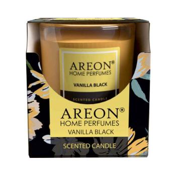 Areon Sviečka Vanilla Black 120g