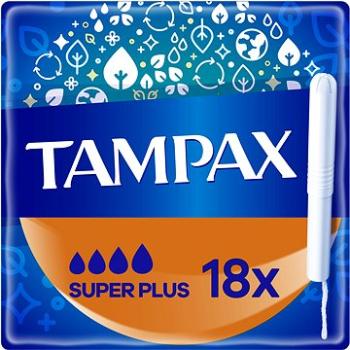 TAMPAX Super plus tampóny s papierovým aplikátorom 18 ks (8006540716670)