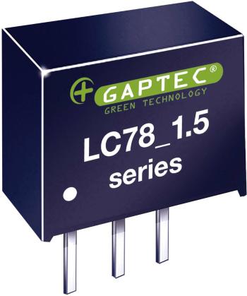Gaptec 10020042 DC / DC menič napätia, DPS 12 V/DC 12 V/DC 1500 mA 18 W Počet výstupov: 1 x