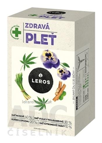 LEROS ZDRAVÁ PLEŤ nálevové vrecká (inov 2021) 20x1,5 g (30 g)