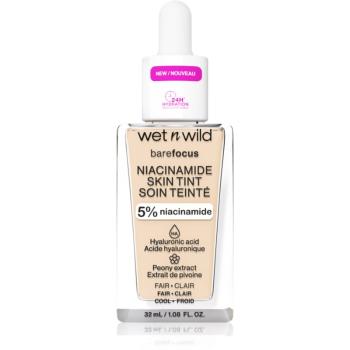 Wet n Wild Bare Focus Niacinamide Skin Tint ľahký hydratačný make-up odtieň Fair 32 ml