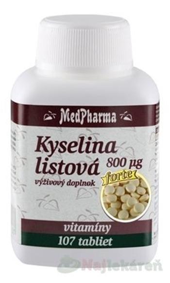 MedPharma Kyselina listová 800mcg 107 tabliet