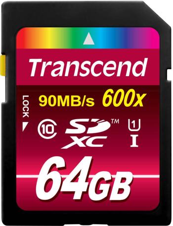 Transcend Ultimate SDXC karta 64 GB Class 10, UHS-I