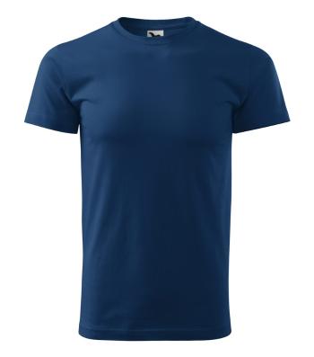 MALFINI Pánske tričko Basic - Polnočná modrá | XXL