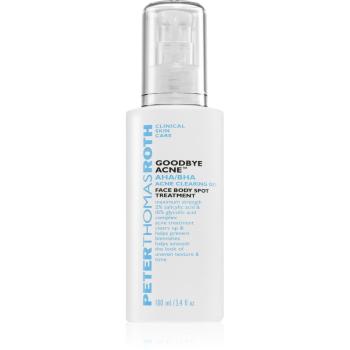 Peter Thomas Roth Goodbye Acne lokálna starostlivosť proti akné na tvár a telo 100 ml