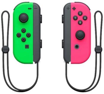 Nintendo 2x Joy-Con gamepad Nintendo Switch neónovo ružová, neónovo zelená