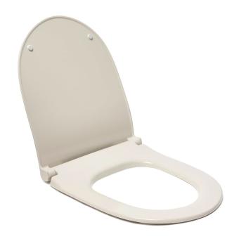 WC doska VitrA Sento duroplast taupe mat 120-020-009