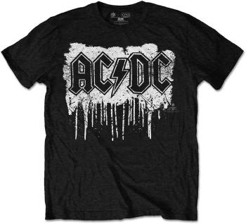 AC/DC Tričko Dripping With Excitement Black XL