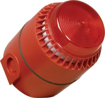 ComPro kombinované signalizačné zariadenie  Flashni červená blikanie, tón 24 V/DC 110 dB