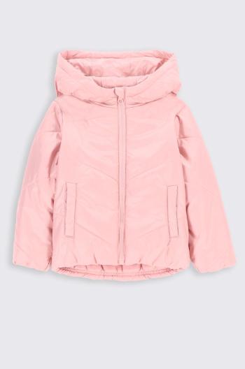 Detská bunda Coccodrillo ružová farba