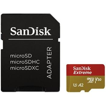 SanDisk MicroSDXC 400GB Extreme Pro A2 UHS-I (V30) U3 + SD adaptér (SDSQXCZ-400G-GN6MA)