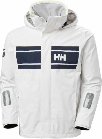 Helly Hansen Men's Saltholm Sailing Jacket Jachtárska bunda White XL