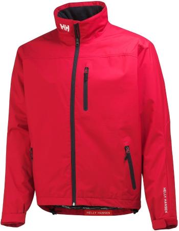 Helly Hansen Men's Crew Sailing Jacket Jachtárska bunda Red M