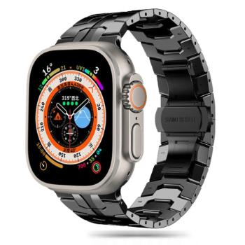 Tech-Protect Stainless Line remienok na Apple Watch 42/44/45/49mm, black