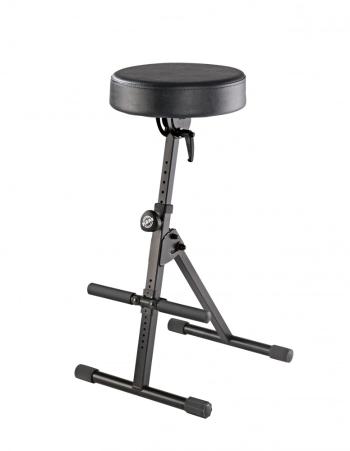 K&M 14060 Stool black leather