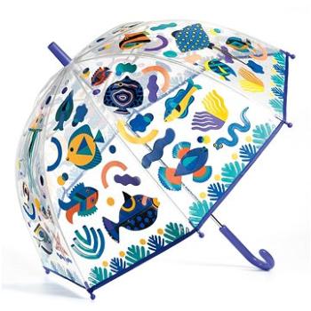 Djeco Krásny dizajnový dáždnik – Oceán (3070900047105)