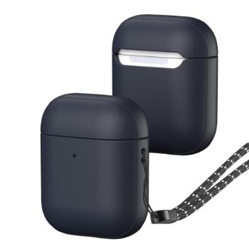 Dux Ducis Plen puzdro na Apple AirPods 1/2, modré