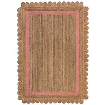 Kusový koberec Grace Jute Natural/Pink (FSkob7431nad)