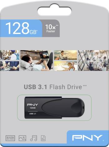 PNY Attaché 4 3.1 128GB USB flash disk 128 GB čierna FD128ATT431KK-EF USB 3.1 (Gen 1x1)