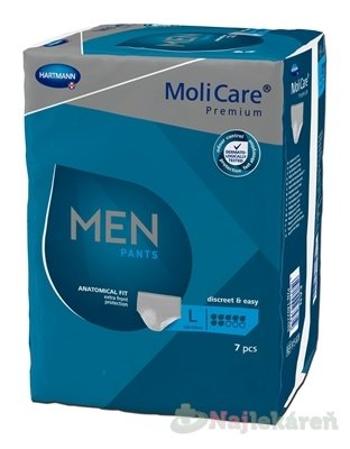 MoliCare Premium MEN PANTS 7 kvapiek L inkontinenčné naťahovacie nohavičky 7ks