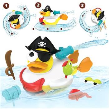 Yookidoo – Kreatívna plávacia kačica – Pirát (7290107721707)