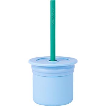 Minikoioi Sip+Snack Set jedálenská sada pre deti Blue / Green