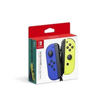 Nintendo Switch Joy-Con ovládače Blue/Neon Yellow (045496431303)