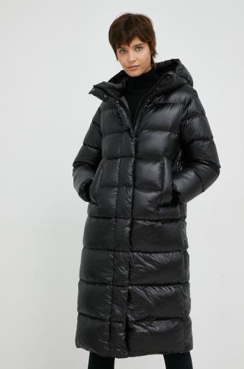 Páperová bunda Hetrego dámska, čierna farba, zimná