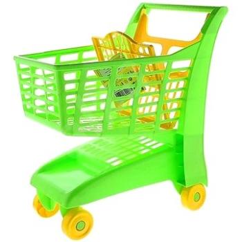 Androni Nákupný vozík so sedadlom – zelený (8595692600468)