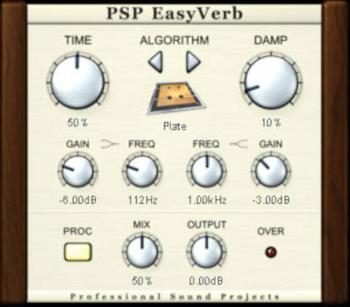 PSP AUDIOWARE EasyVerb (Digitálny produkt)