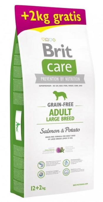 BRIT Care dog Grain free Adult Large Breed Salmon & Potato 12 + 2kg