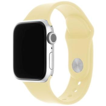 FIXED Silicone Strap SET pre Apple Watch 38/40/41mm svetlo žltý (FIXSST-436-LIYE)