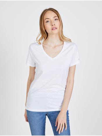 Biele dámské tričko SAM 73 Una