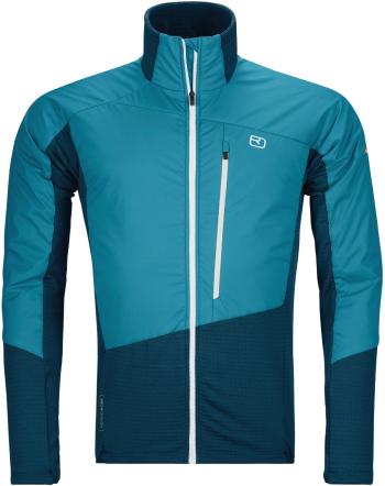 Ortovox Westalpen Swisswool Hybrid M Outdoorová bunda Mountain Blue XL