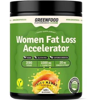 GreenFood Nutrition Performance Women Fat Loss Accelerator Juicy mango 420 g (GF6006)