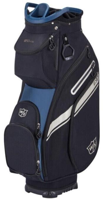 Wilson Staff Exo II Black/Blue/Silver Cart Bag