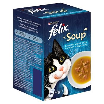 FELIX Soup 8(6x48g) polievky s treskou, tuniakom a platesou