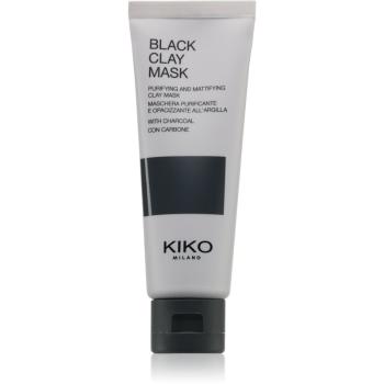 KIKO Milano Black Clay Mask čistiaca pleťová maska 50 ml