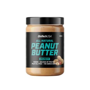 BiotechUSA Peanut Butter, crunchy 400 g